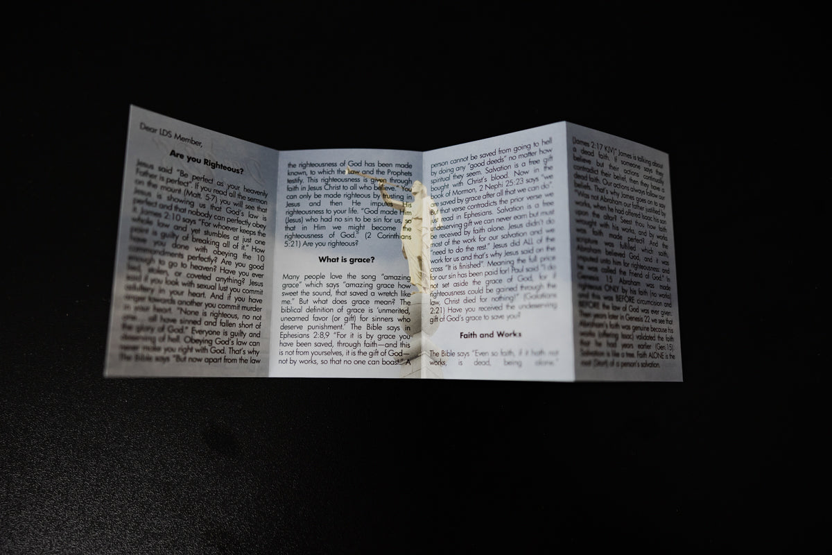 Dear LDS (Mormon) Tract (50 Tracts)