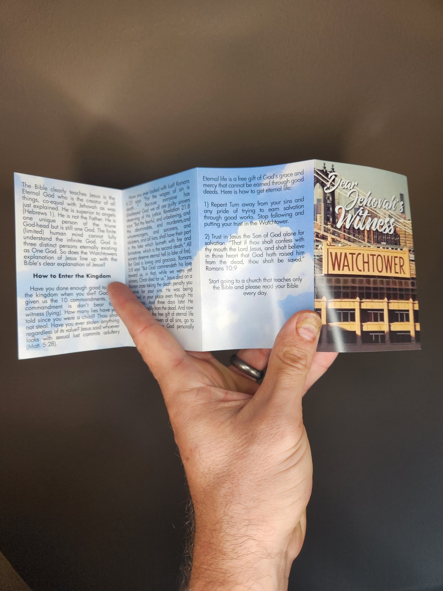 Dear Jehovah's Witness (50 tracts)