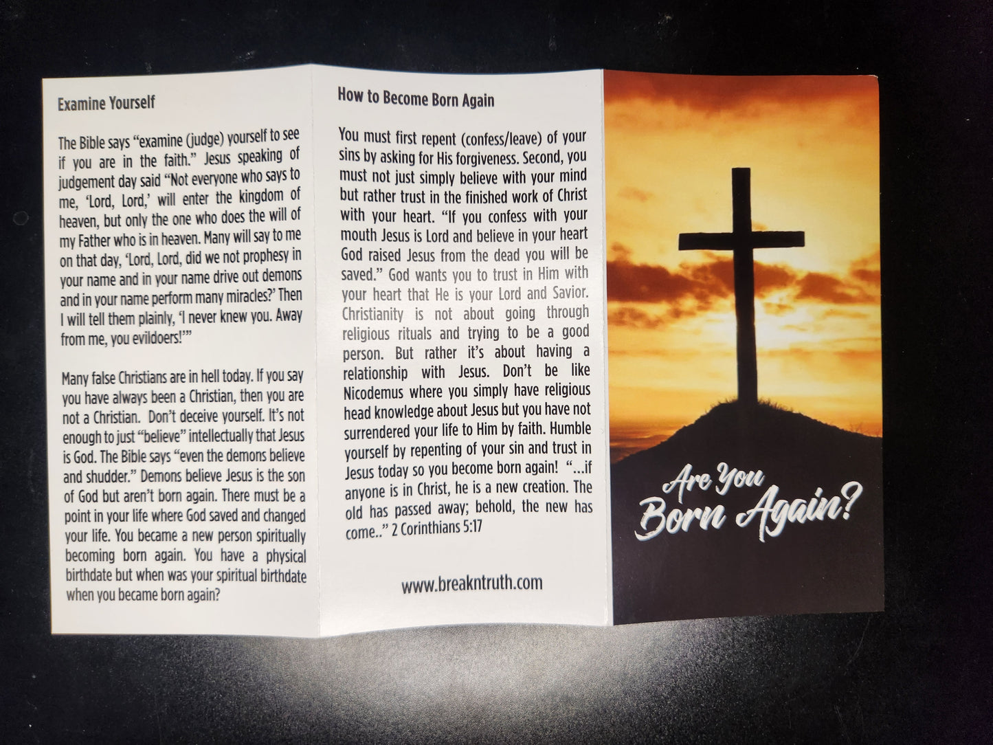 Are You Born Again? (50 Tracts)